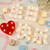 Luzes LED Feliz Aniversário Cena de Porta-Malas Decoração de Festa Adereços de Atmosfera para Cerimônia para Meninas e Meninos