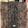 2mm 3mm 4mm Piedra Natural Facetada Bolas Pequeñas Cortadas Facetadas Cuentas Sueltas Accesorios para Joyería DIY Pulsera con Cuentas Collar Al por Mayor