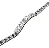 Pulsera de Plata de Ley S925 Graffiti Estilo K Joyería de Plata Retro para Hombre Pulsera Personalizada de Plata Tailandesa Sutra del Corazón Retro Mantra de Seis Caracteres para Hombres y Mujeres