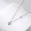 [Colar Requintado] Colar para Mulheres Corrente de Camada Dupla de Verão Design de Nicho Colar Casual, Requintado e Mais Fácil de Combinar