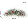 Conjunto de guirlanda e chifre de Natal, Vinha de Natal, Mistura de PE+PVC, Guirlanda Norfolk, Decorações de Natal, Transfronteiriço