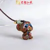 Corrente de Celular Pingente Móbile Zodíaco Madeira Arco-Íris Escultura em Madeira Pintada Acessórios Pingente Zodíaco Pingente