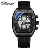 Reloj Chenxi para Hombre Reloj de Pulsera Multifuncional Correa de Silicona Deportivo Resistente al Agua Seis Manecillas Calendario Reloj de Cuarzo Venta al Por Mayor