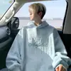 Sudadera Básica con Letras en Relieve para Hombre, Nueva Temporada Primavera 2026, Sudadera de Pareja, Chaqueta Juvenil de Moda Tendencia