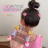 Artefacto para Romper el Cabello Infantil Peine Invisible Hacia Atrás para Cabeza Femenina Peine para Romper el Cabello de Dibujos Animados para Niña Peine para Acabar el Flequillo de Bebé