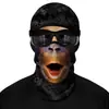 Bandera Americana Animal Protector Solar Cubrecabezas Exterior Máscara para Montar en Motocicleta Bufanda para el Cuello de Hombre Mascarilla Facial Protección UV para Mujer