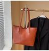 Bolso de Mujer Vintage de Gama Alta de Gran Capacidad 2026 Nuevo Bolso de Hombro para Viaje de Otoño e Invierno Bolso de Mano Bolso Tote