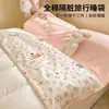 Saco de dormir a prueba de suciedad de algodón puro, Saco de dormir individual de algodón puro para viaje, Sábana, Funda de edredón, Saco de dormir de viaje todo en uno portátil para viaje de negocios de hotel