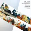 Fita Washi Decorativa para Diário, Fita de Animais, Fita para Colagem, Personagens com Padrões Pequenos, Elementos Fofos Estilo Ins
