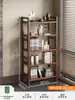 Nova prateleira de exposição multicamadas estilo chinês antiga, rack de armazenamento de conjunto de chá, pequeno rack de chá, armário de exposição e armazenamento de ornamentos de chá, armário de chá