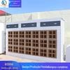 Gabinete de pintura por pulverização com filtro de papel shell Gabinete de pintura por pulverização tipo caixa labirinto Dispositivo de purificação por adsorção de névoa de tinta Processador de tinta