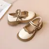 Zapatos de Princesa para Niñas, Zapatos Pequeños de Cuero, Zapatos Infantiles de Primavera y Otoño, Zapatos para Niñas de 3-6 Años, Zapatos de Cuero Infantiles de Suela Blanda, 6-12