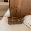 Bolso Tote de Cuero Escarchado Nuevo Otoño/Invierno 2026, Gran Capacidad, Bolso de Mano Estilo Europeo y Americano, Bolso de Hombro y Cruzado para Mujer