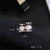 Broche para Mulheres, Broche de Pérola, Camélia de Luxo com Diamantes, Ano do Cavalo, Base em Branco para DIY Atacado