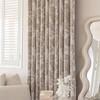 Jacquard de chenilla francés Nueva cortina blanco y negro Mirto americano cortina de alto sombreado outlet de fábrica de telas