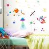 Shangyi Sp64102 Sistema Solar Ufo Adesivo de Parede Removível Quarto Sala de Estar Decoração de Parede de Fundo Atacado Espaço Uso Doméstico