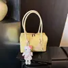 Bolso de Hombro con Patrón de Rombo para Mujer, Estilo Coreano Versátil para el Trabajo, Bolso de Axila de Gama Alta de Nicho, Nuevo Estilo Primavera 2026