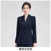 Traje de moda para mujer de doble botonadura 2026 otoño e invierno atuendo profesional manga larga OL elegante traje formal