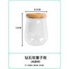 Meixuan maceta hidropónica de imitación de vidrio transparente, maceta pequeña creativa, maceta de resina para plantas verdes hidropónicas, botella para rábano verde y hierba de cobre