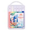 Caneta Aquarela Cor Verdadeira Fácil de Lavar Haste Triangular Pincel Infantil Jardim de Infância Escola Primária Caneta de Pintura Artística