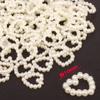 Accesorios al por mayor para manualidades de joyería de perlas pegamento en crema colgante para funda de teléfono llavero pasador lazo flor de amor