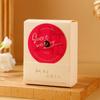 Caixa de Doces de Casamento de Luxo Caixa Vazia Caixa de Doces de Casamento Especial de Casamento Estilo Disco de Luxo Banquete de Casamento Caixa Pequena de Açúcar para Levar com Você