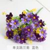 Buquê Simulado Orquídea Saltitante Crisântemo Acabamento de Alta Qualidade Margarida Pequena Casamento Flor Falsa Decoração de Casa Fabricante de Flores de Plástico Atacado