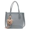 Bolso bandolera informal tipo cubo, portátil, de alta calidad, con patrón tejido, para mujer, ideal para el trabajo y el uso diario.
