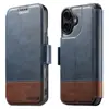 Funda de piel para teléfono plegable Iphone18Promax con ranura para tarjeta, succión magnética, soporte de carga inalámbrica dos en uno