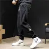 Pantalones Jogger Forrados de Polar para Hombre para Otoño e Invierno, Pantalones Casuales Sueltos Versátiles, Pantalones Largos Cálidos de Pana Engrosada para Invierno