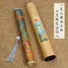 Shanglin Fu Volumen Largo Texto Completo Cinco metros Estuche Pequeño Pincel Pincel Duro Cuaderno Copia Papel Xuan Caligrafía Especial Principiantes Introducción