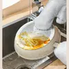 Guantes de Acero para Lavar Platos, Antideslizantes, Resistentes al Desgaste, Resistentes a Altas Temperaturas, Engrosados, Impermeables, a Prueba de Aceite, Anti-quemaduras, para Limpieza del Hogar
