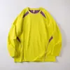 Camiseta Base de Manga Larga de Secado Rápido Deportiva para Ciclismo Pareja Estilo Montaña Bloque de Color Exterior 11135
