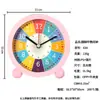 Reloj despertador pequeño de educación temprana para niños y niñas estudiantes niños artefacto de despertador de escritorio para niños reloj reloj de pared reloj