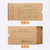 Caja de Vouchers Haiboxin Caja de Archivos de Contabilidad Kpj101 Caja de Almacenamiento Encuadernación de Caja de Cartón Kraft para Contabilidad Financiera