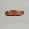 Soporte de Palillos de Madera Estilo Japonés Hoja Mancuerna Lingote Soporte de Palillos Nanmu Soporte de Palillos y Cuchara Almohada para Palillos