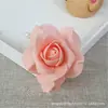 Flor de Bico de Galinha Artificial Flor Rosa Cabeça de Flor Rosa Espuma de PE Flor para Decoração de Casamento Buquê de Noiva DIY