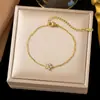 [Collar + Pulsera + Pendientes] Diseño de Nicho Personalizado Europeo y Americano Transfronterizo Conjunto de Joyería de Acero de Titanio Estilo Frío Venta al por Mayor
