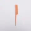 Pente Pequeno Antiestático Costelado Dentes Finos Cabelo Liso Bonito Cor Macaron Ferramenta de Penteado Fonte Transfronteiriça Atacado Mercadorias de Barraca de Rua