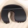 Novo Estilo Simples Presilha em U Marrom Fosco Elegante Grande Presilha de Tubarão para Deslocamento Fotografia Acessórios de Cabelo Versáteis