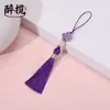 Franja de Borla de Nó Chinês para Leque Hanfu, Acessórios de Borla para Pen Drive DIY, Pingentes e Enfeites para Roupas no Atacado de Fabricante