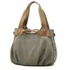 2026 Moda Coreana Versátil Casual Bolsa de Ombro Transversal Nova Retro Tendência Casual Bolsa de Lona para Mulheres