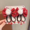 Horquilla de Año Nuevo Antigua para Niños con Borla Accesorios para el Cabello Ropa de Actuación Hanfu Accesorios Cheongsam Par de Horquillas Accesorios para el Cabello de Año Nuevo