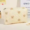 Bolsa de Maquillaje de Oso de Dibujos Animados 2026 Cuidadosamente Seleccionada para Mujeres, Neceser de Viaje de Gran Capacidad, Bolsa Portátil para Guardar Cosméticos al por Mayor