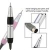 Máquina Limadora de Uñas Eléctrica Mango para Uñas Pluma Pulidora de Uñas 202 Mango de Repuesto para Máquina Limadora Mango Compatible para Máquina de Retirar Uñas