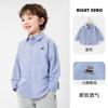 Camisa de Manga Comprida para Meninos, Nova Moda Outono Roupas Infantis, Camisa para Bebê, Top de Outono, Estilo Tendência Primavera e Outono