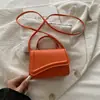 2026 Texturizado, Fresco e Simples Moda Casual Nova Primavera/Verão Cor Sólida Bolsa de Mão de Ombro Único Bolsa Quadrada Pequena Transversal