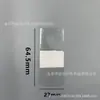 Ganchos para furos de aeronaves em PET, ganchos em caixa de PVC transparente para embalagem, plástico PP colorido para embalagem de caixa de presente, ganchos adesivos