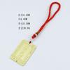 Colgante de Token de los Cinco Dioses de la Riqueza Rongsheng Insignia de Cintura Token Llavero Unisex Adorno de Medalla de Cobre Venta al por Mayor