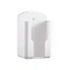 Caja de Almacenamiento con Control Remoto sin Taladro Montada en la Pared Soporte para Control Remoto de TV y Aire Acondicionado del Hogar Diseño de Abrazadera 360 grados